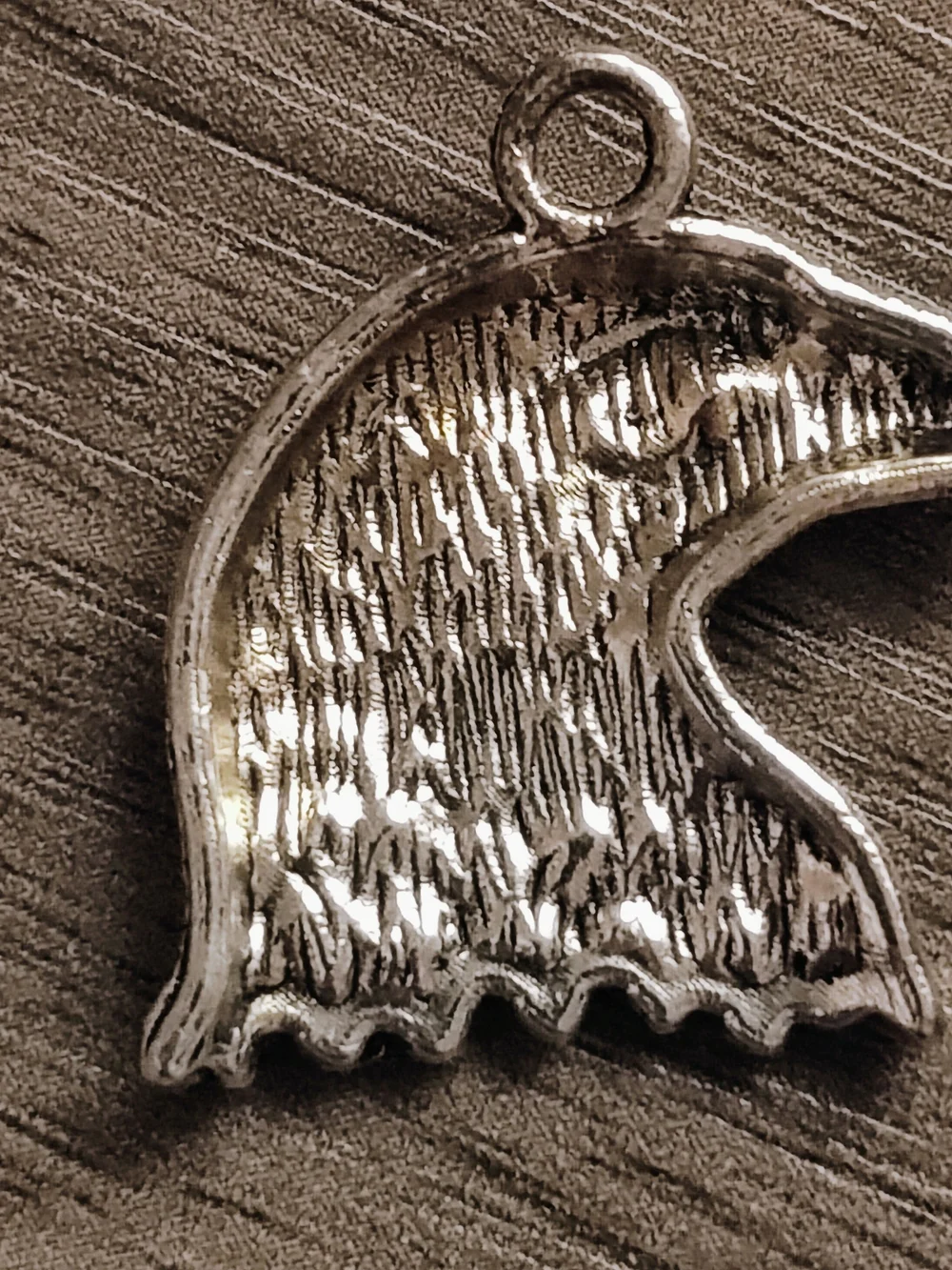 10 pcs Silver Tone Eagle Head Charms for Jewelry Making